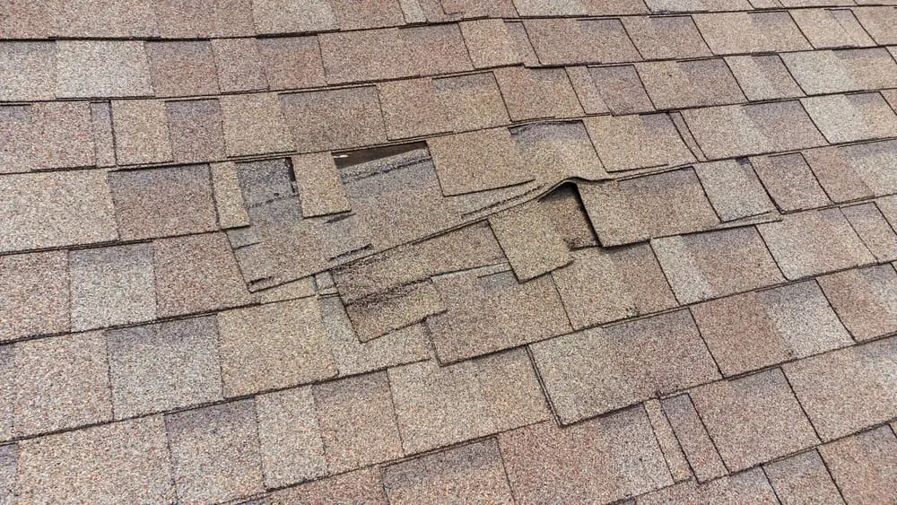 Roof Storm Damage in Guilford County, North Carolina