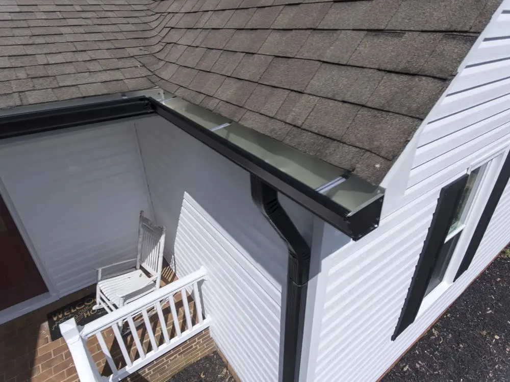 gutter replacement project in New Hanover County