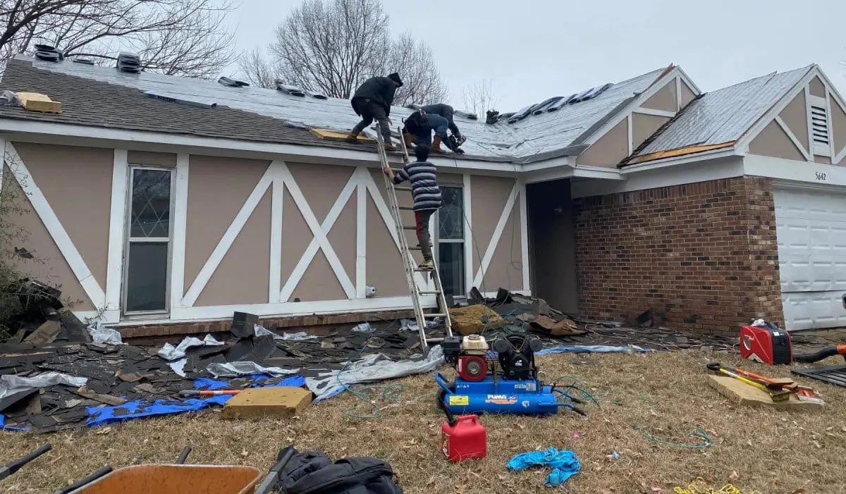 asphalt shingle roof installation in High Point NC