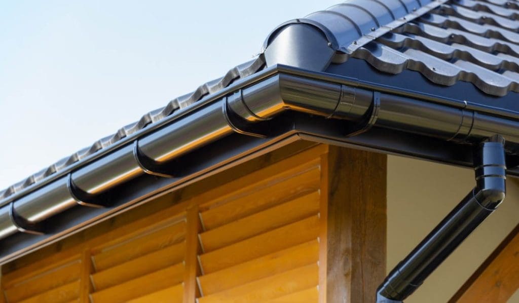 Seamless gutter installation in High Point North Carolina